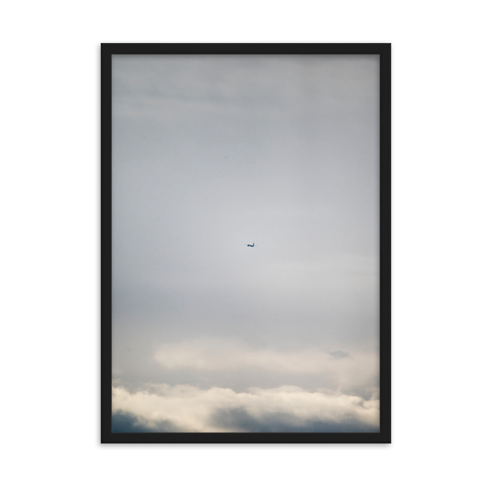 Poster de photographie mettant en valeur les nuages célestes, un spectacle naturel fascinant.