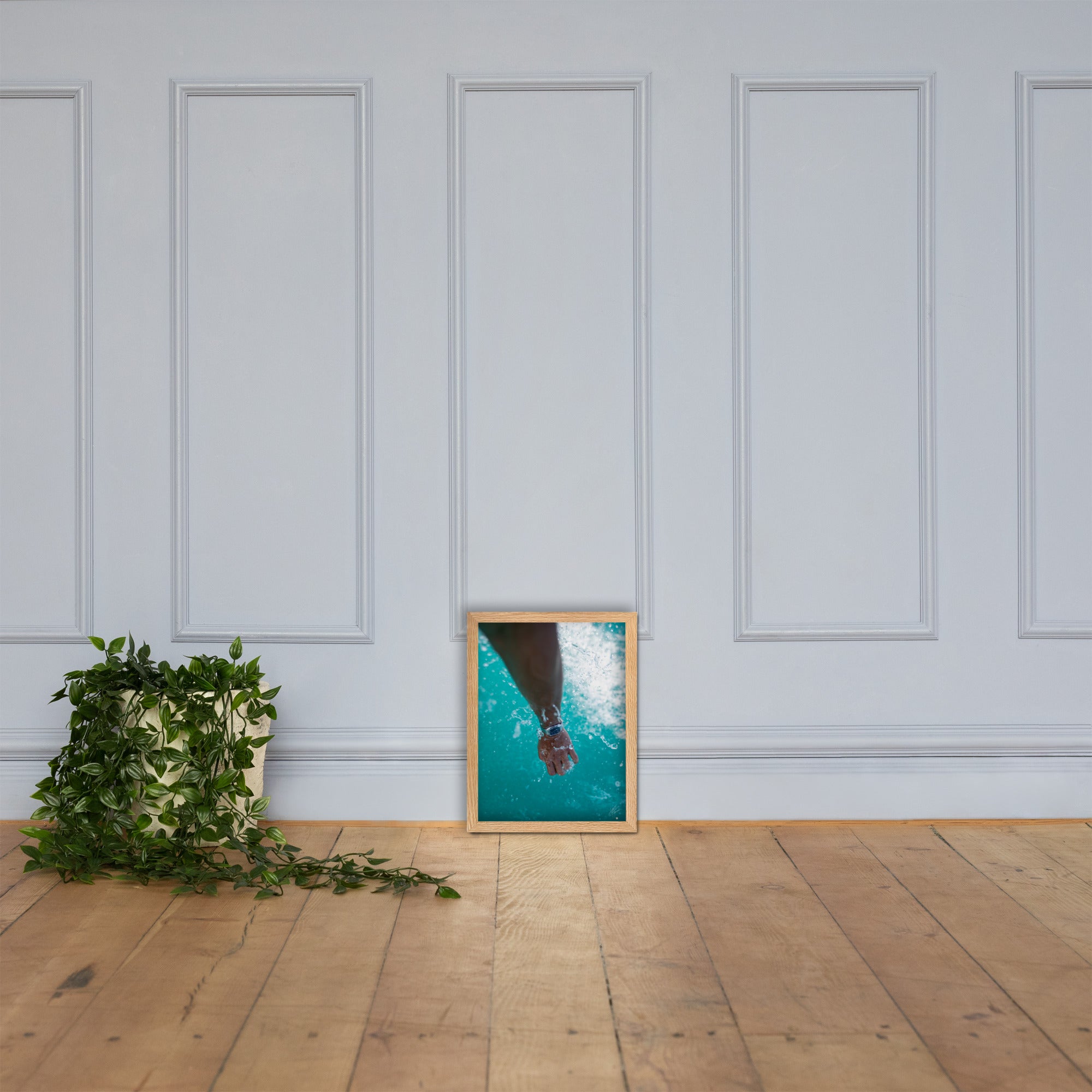 Plouf - Poster Encadré