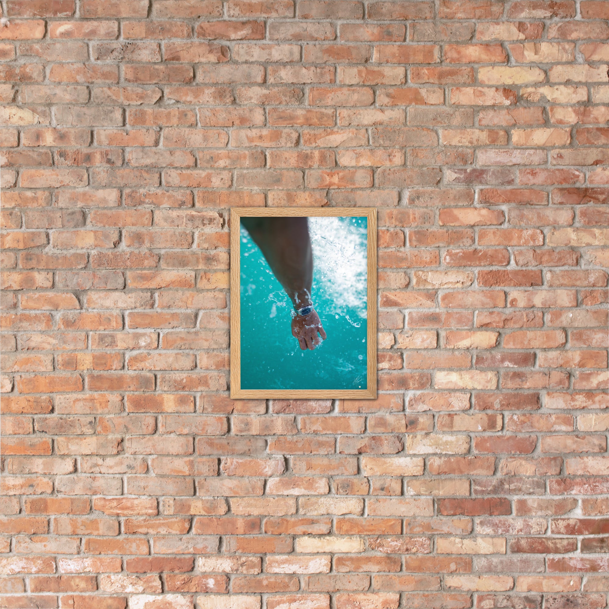 Plouf - Poster Encadré