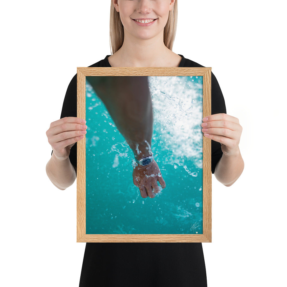 Plouf - Poster Encadré