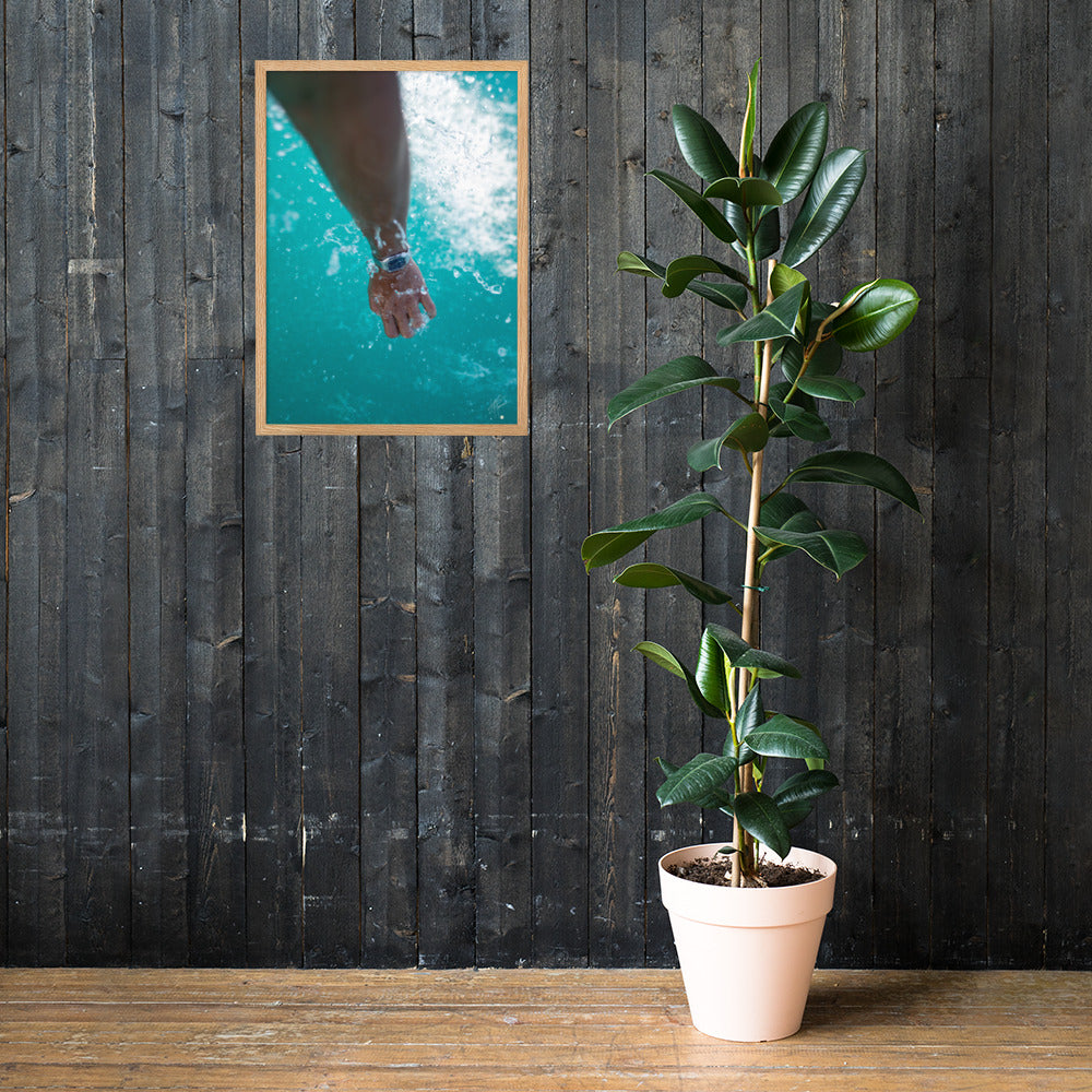 Plouf - Poster Encadré