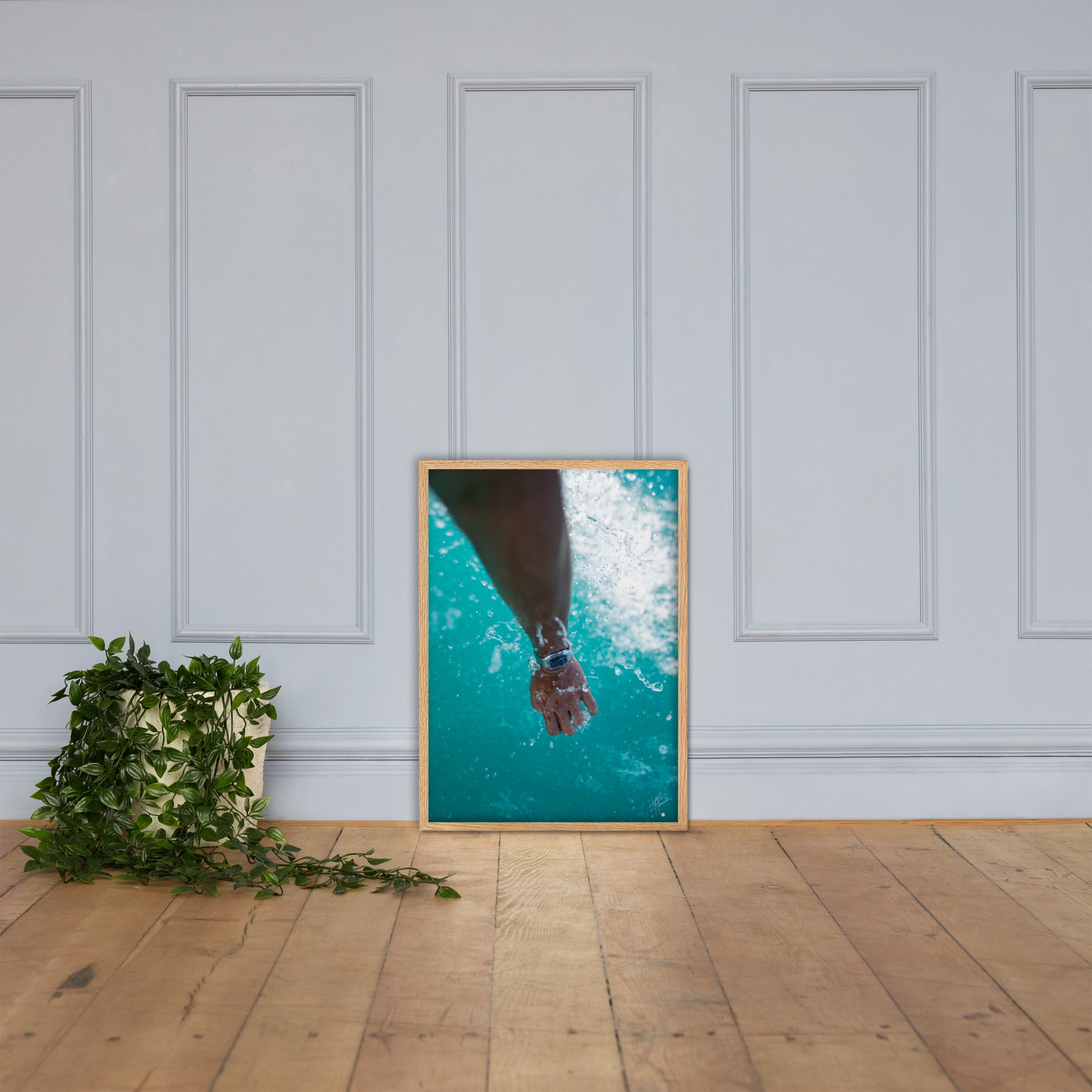 Plouf - Poster Encadré