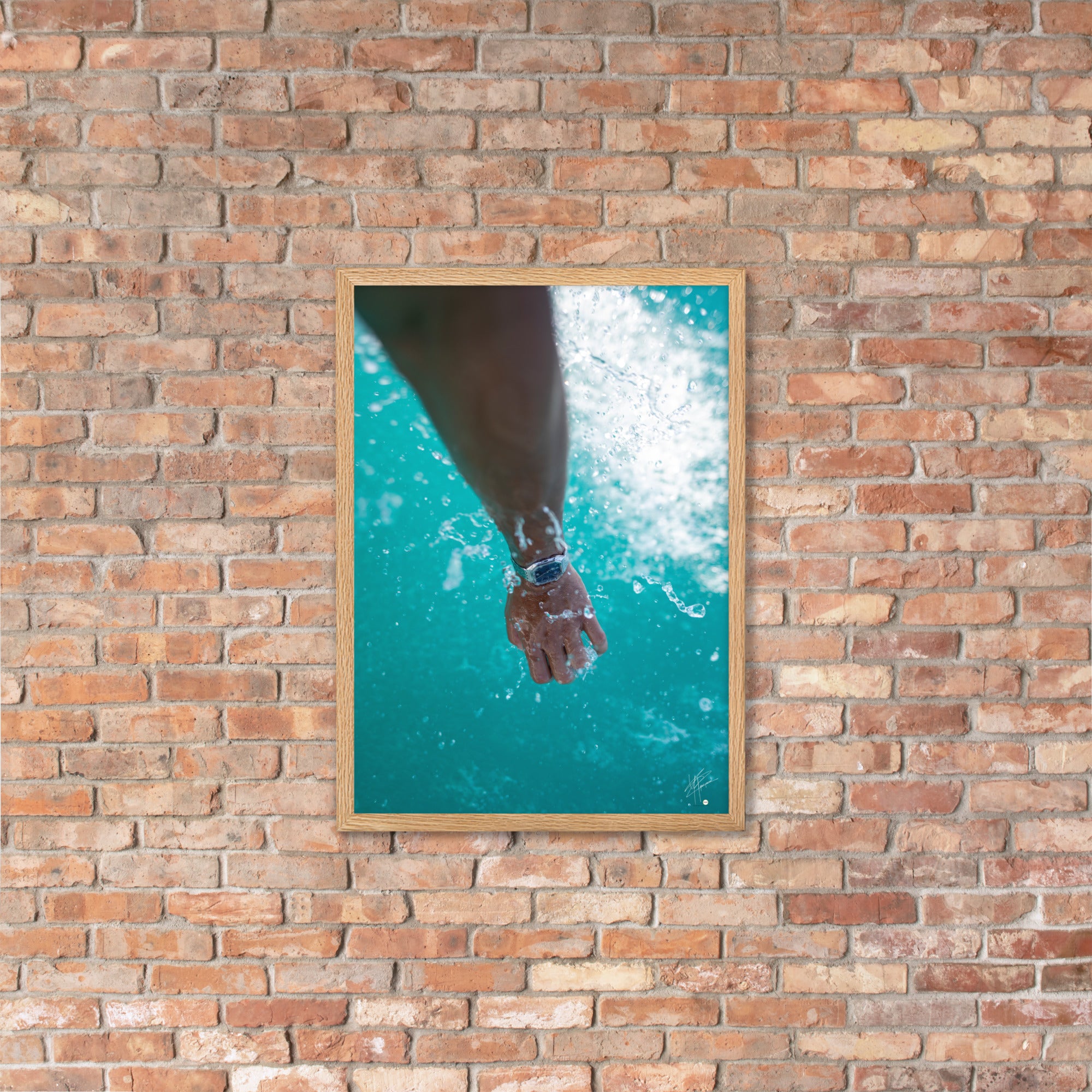 Plouf - Poster Encadré