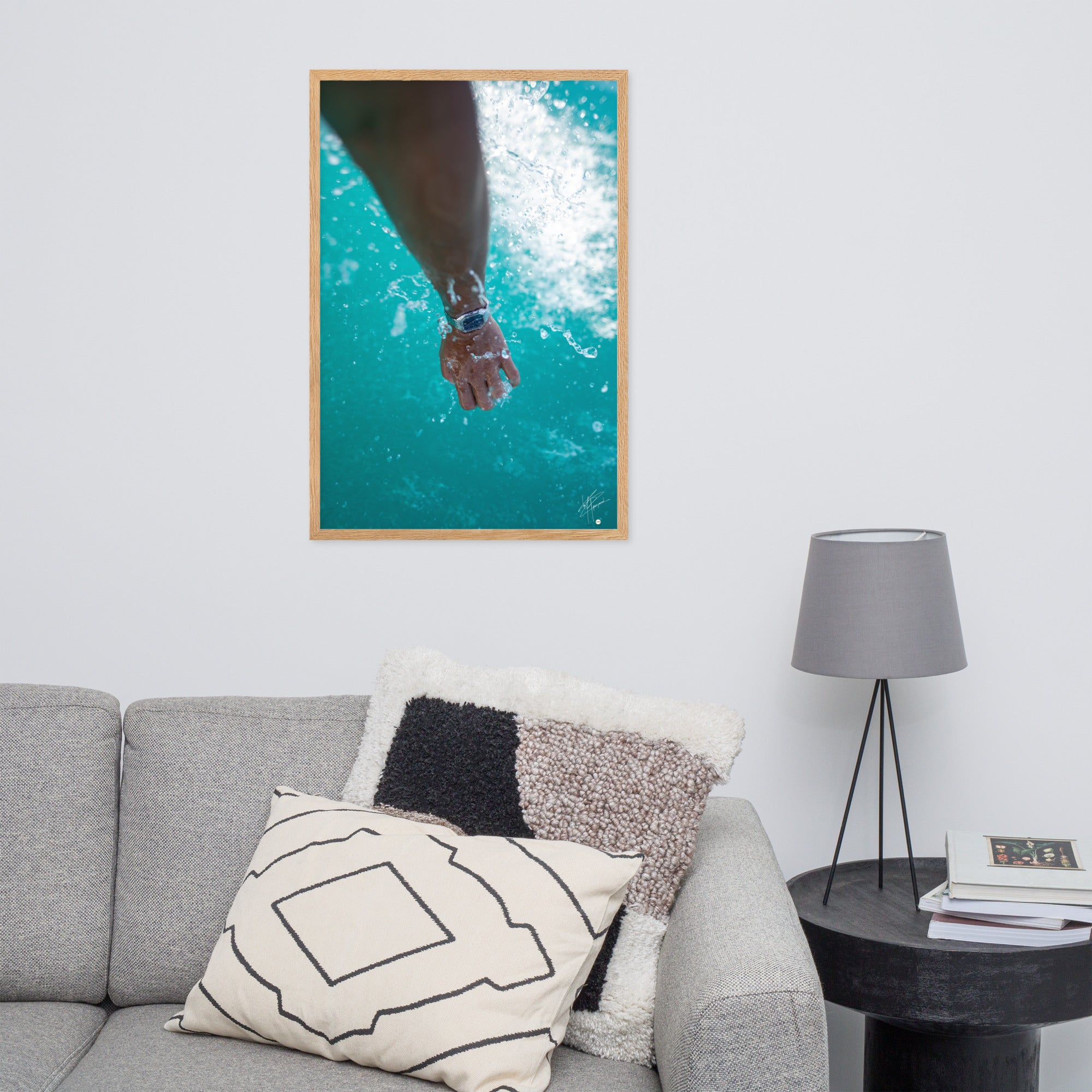 Plouf - Poster Encadré