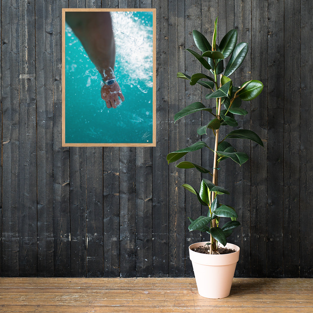 Plouf - Poster Encadré