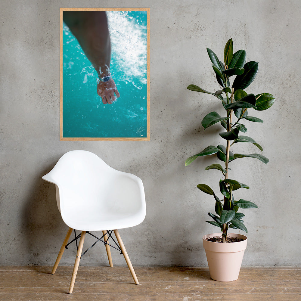 Plouf - Poster Encadré