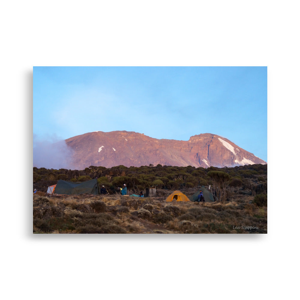 Affiche Kilimandjaro