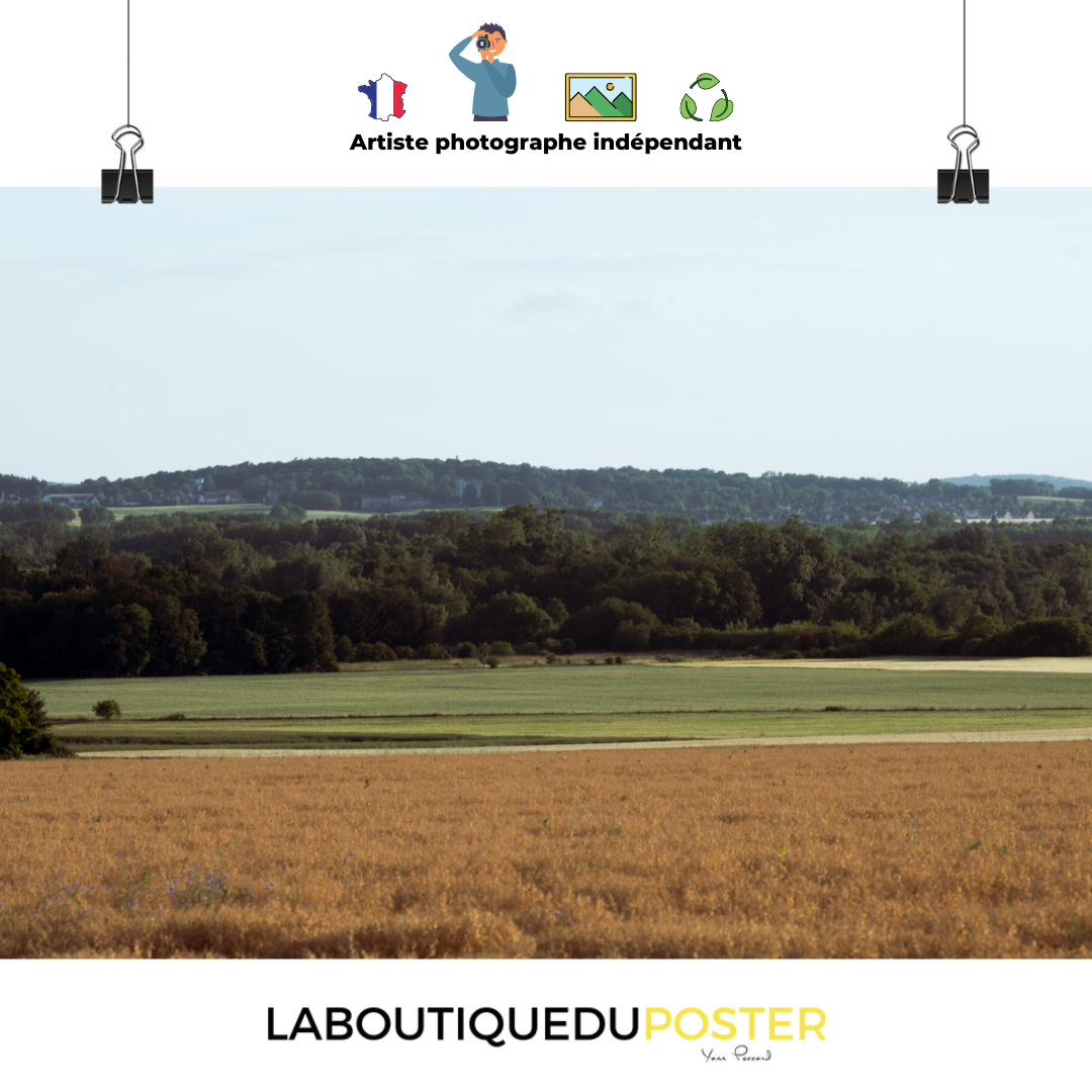Poster mural - Campagne N02 – Photographie paysage – Poster photo, poster XXL, Photo d’art, photographie murale et des posters muraux des photographies de rue unique au monde. La boutique de posters créée par un Photographe français.