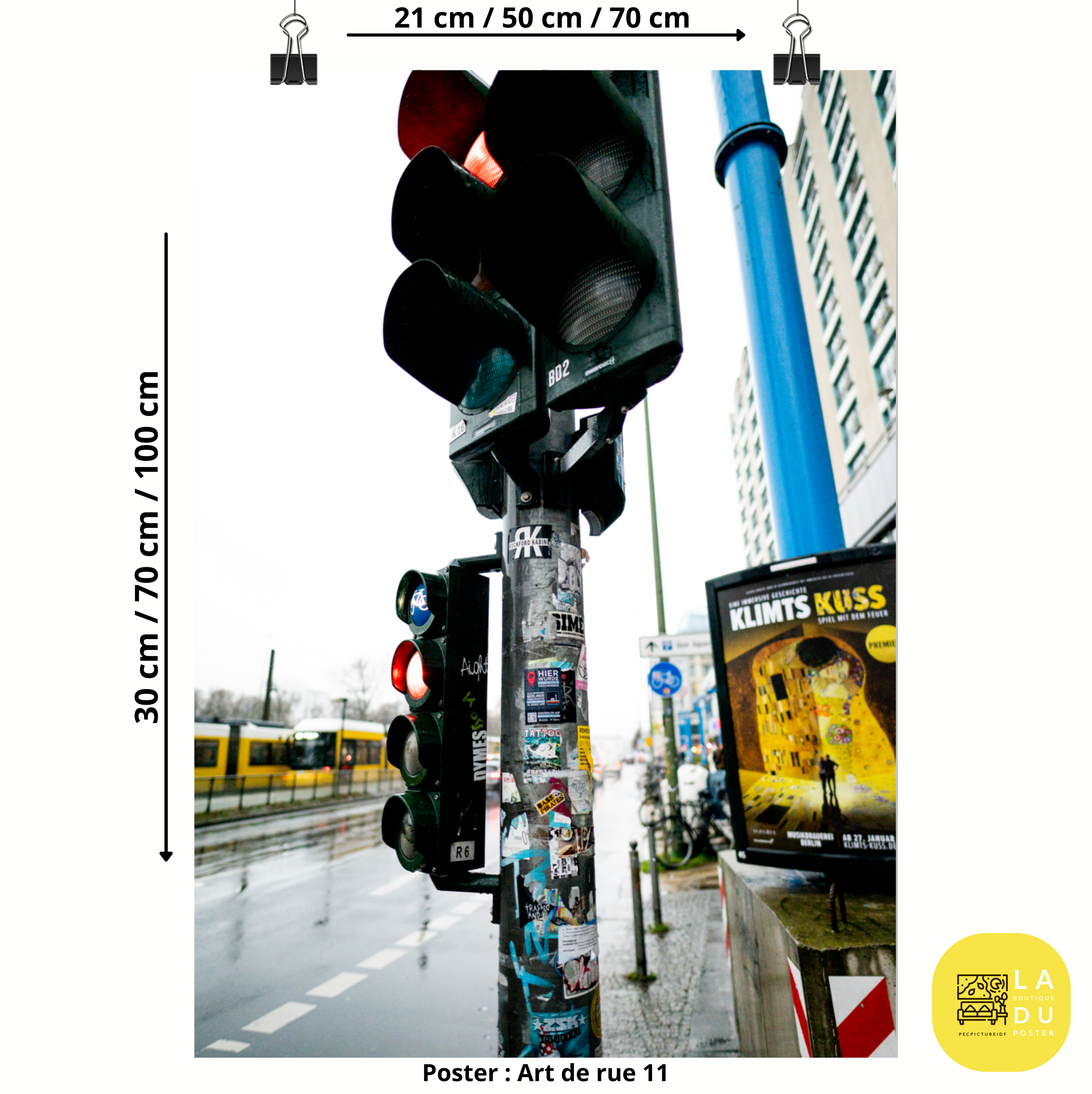 Poster mural - Art de rue N11 – Photographie de rue à Berlin – Poster photo, poster XXL, Photo d’art, photographie murale et des posters muraux e des photographies de rue unique au monde. La boutique de posters créée par un Photographe français.