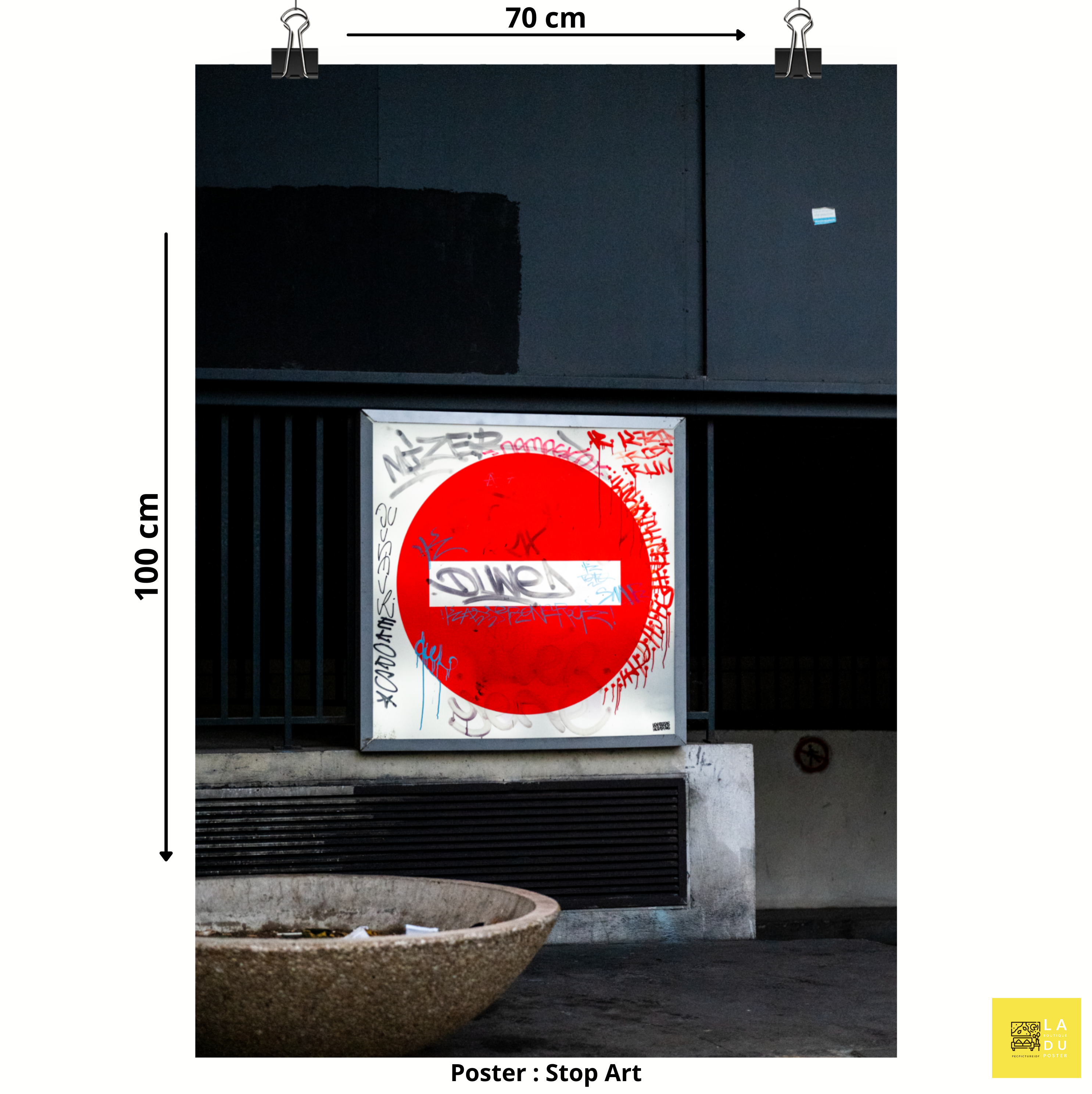 Poster mural - Stop Art – Photographie d'art – Poster photo, poster XXL, photographie murale et des posters muraux unique au monde. La boutique de posters créée par Yann Peccard un Photographe français.