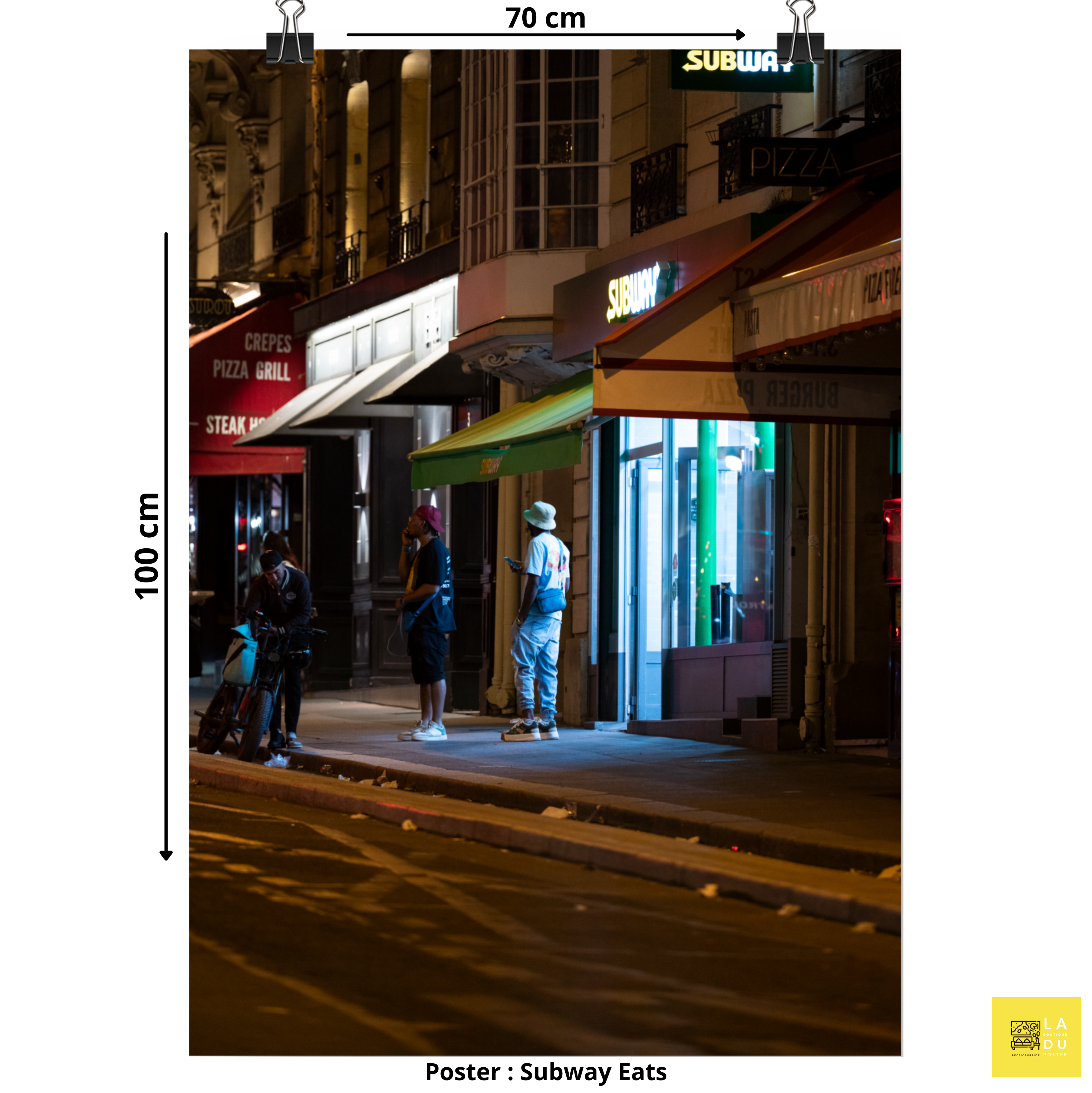 Subway Eats - Poster - La boutique du poster Français