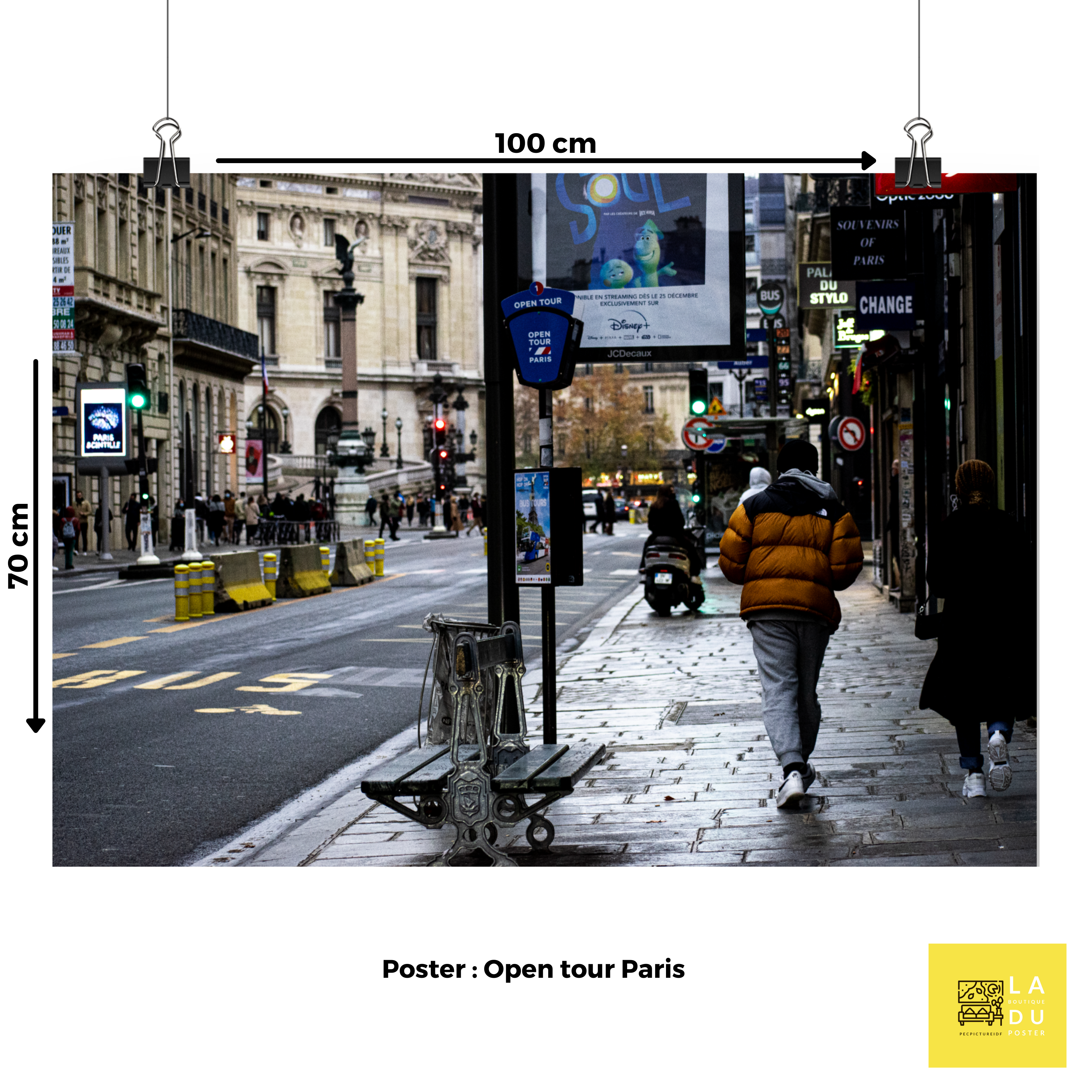 Open tour Paris - Poster - La boutique du poster Français