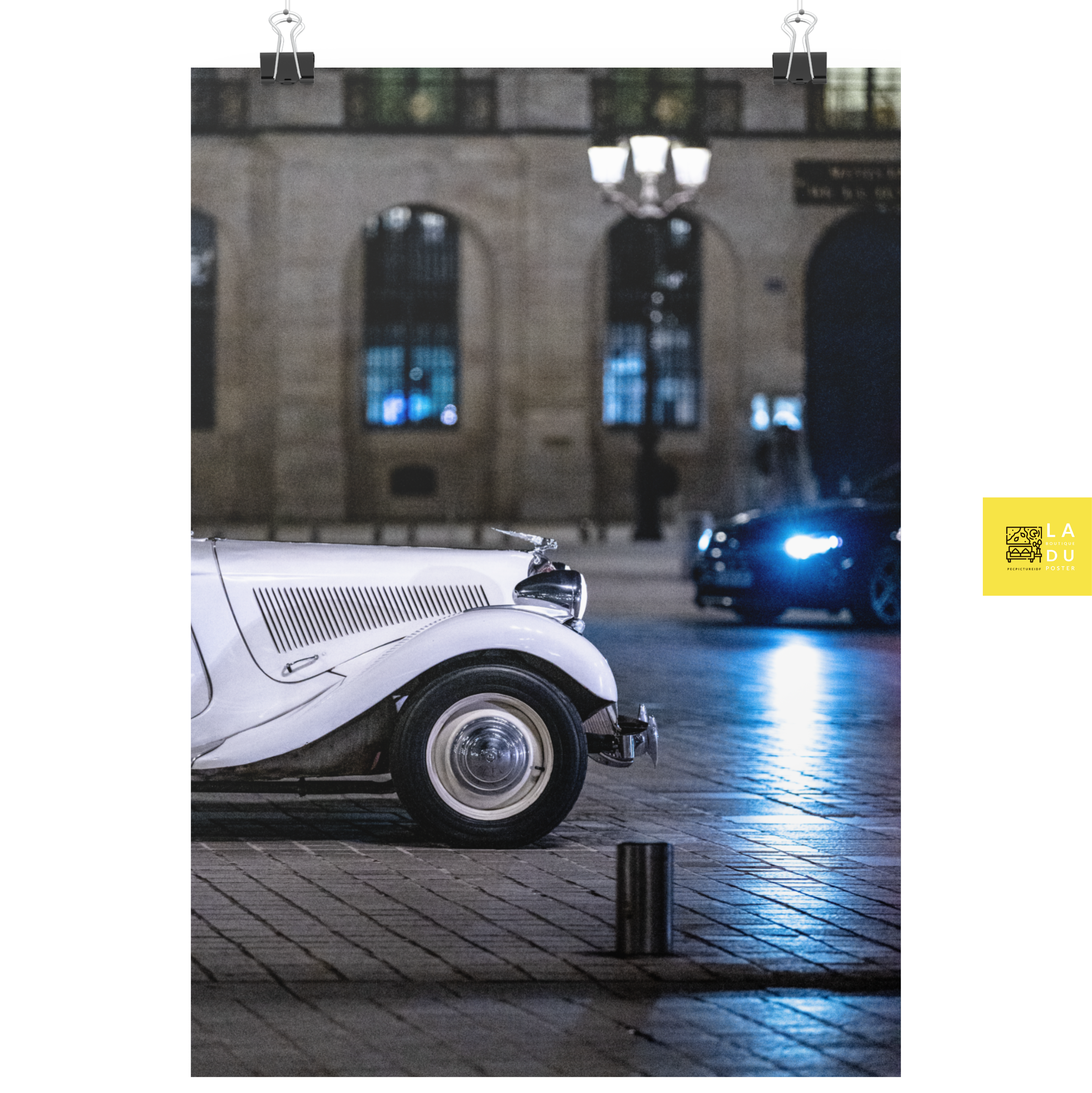 Voiture de collection - Poster - La boutique du poster Français