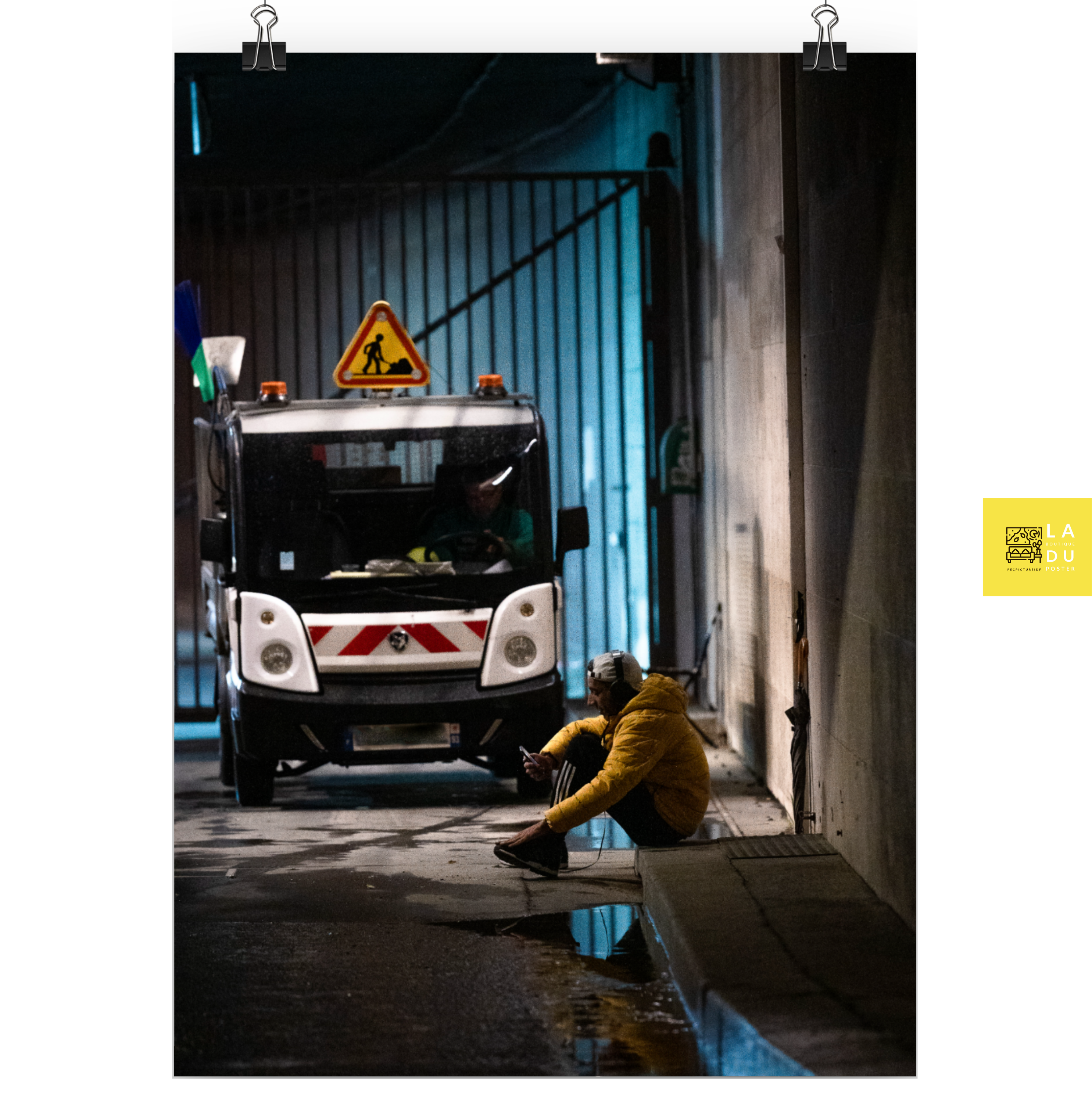 Un coin de tranquillité - Poster - La boutique du poster Français