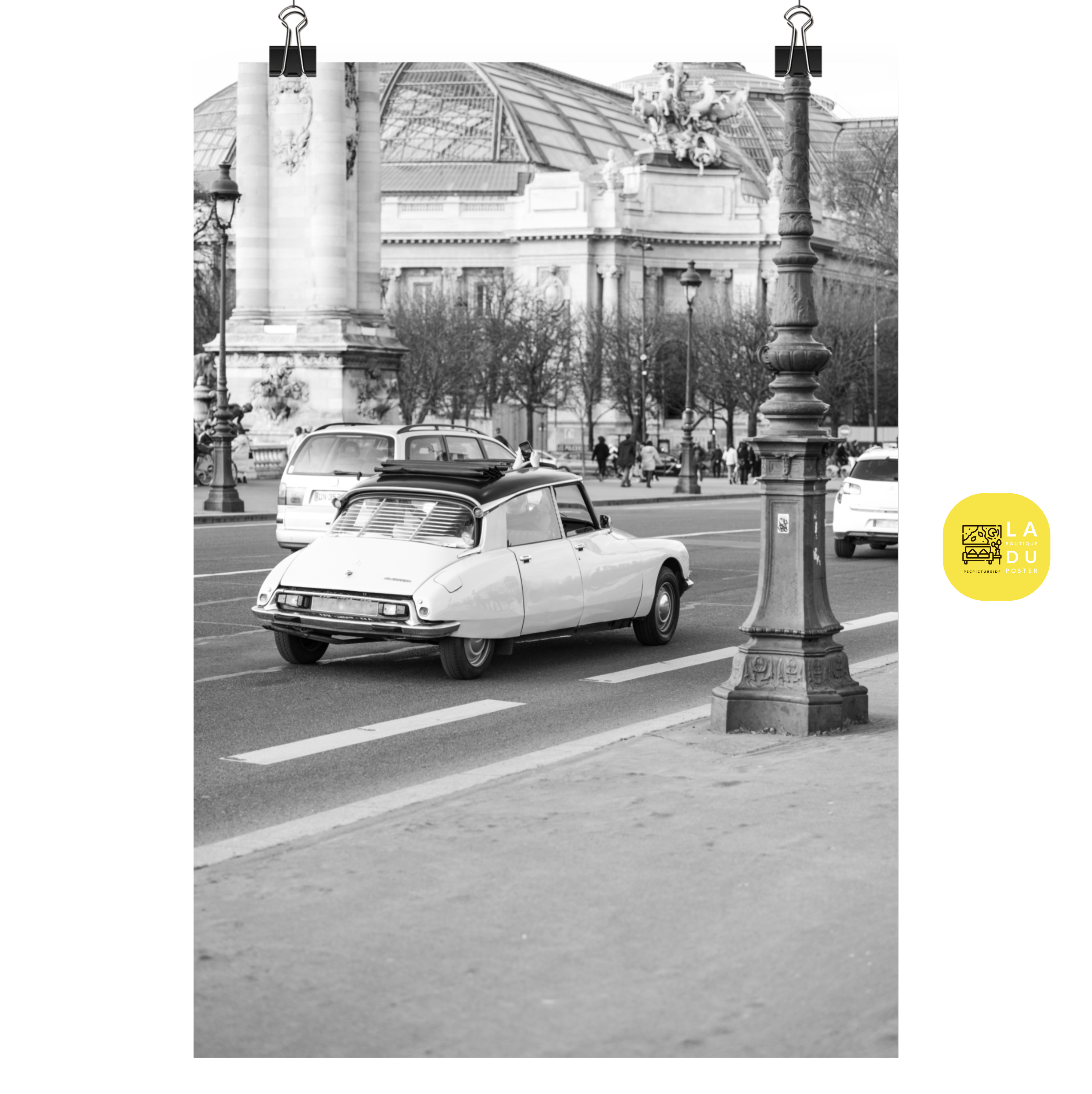 Poster mural - Automobiles DS vintage – Photographie de voiture – Poster photo, poster XXL, Photo d’art, photographie murale et des posters muraux des photographies de rue unique au monde. La boutique de posters créée par un Photographe français.