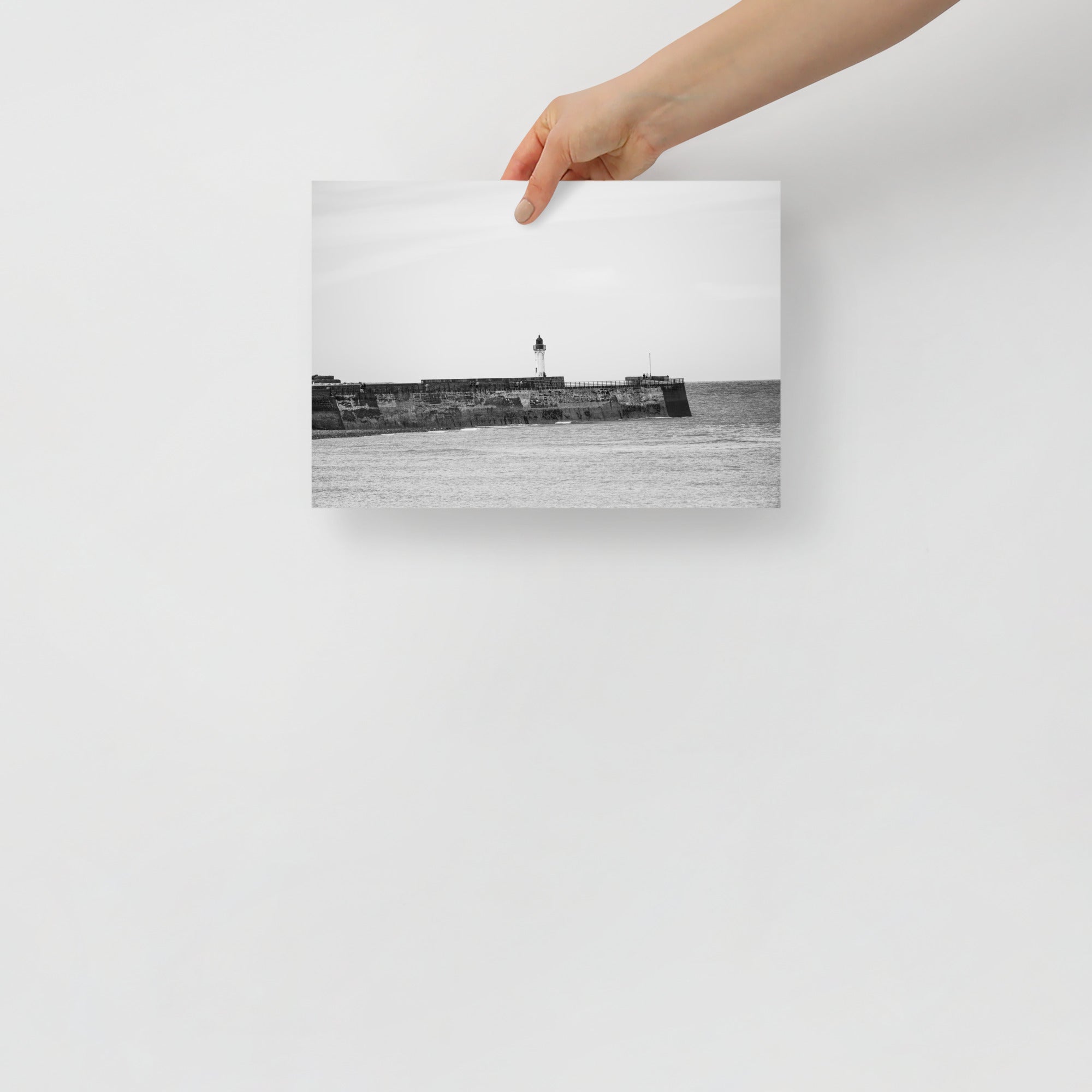 Poster mural - Phare de Normandie – Photographie de paysage – Poster photo, poster XXL, photographie murale et des posters muraux unique au monde. La boutique de posters créée par Yann Peccard un Photographe français.
