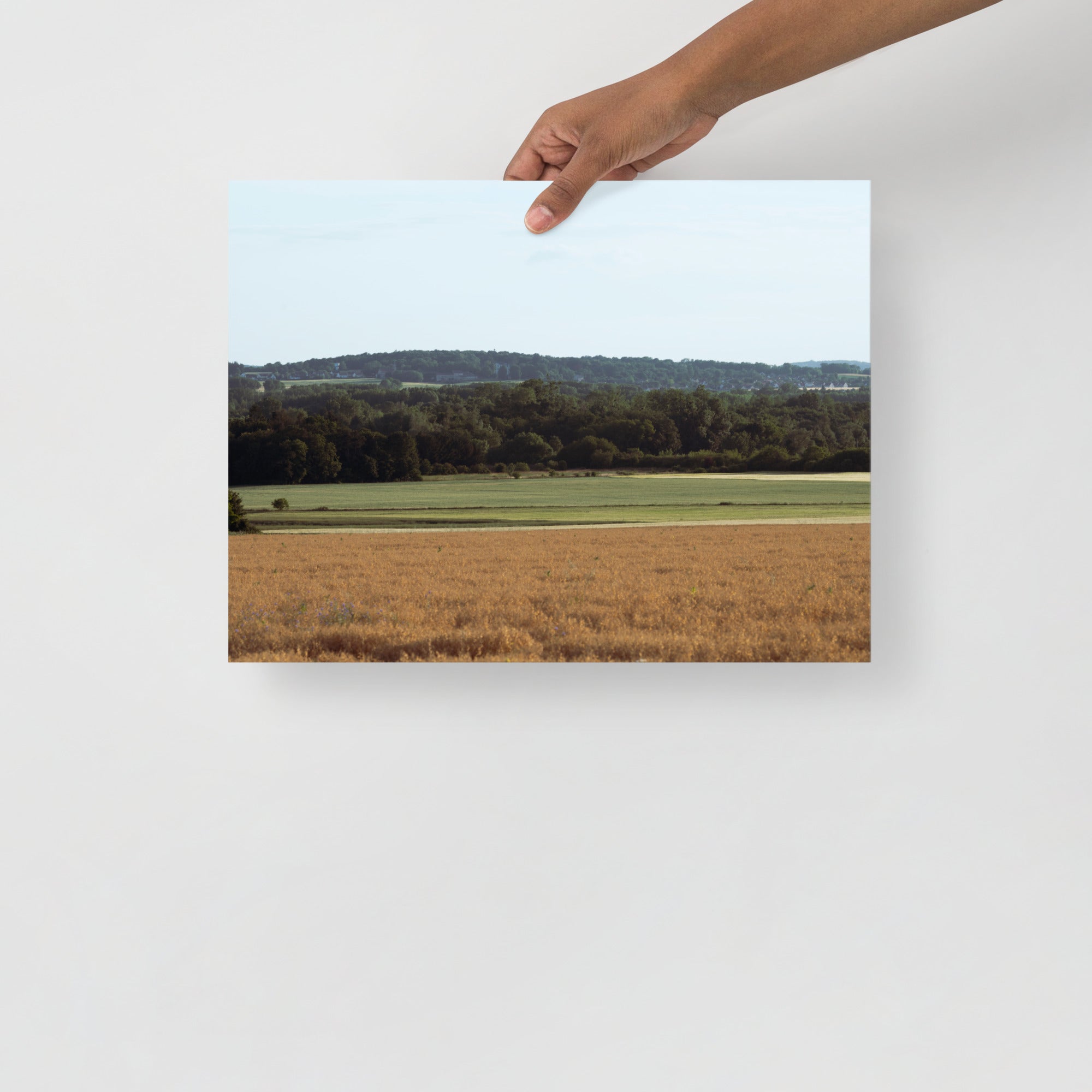 Poster mural - Campagne N02 – Photographie paysage – Poster photo, poster XXL, Photo d’art, photographie murale et des posters muraux des photographies de rue unique au monde. La boutique de posters créée par un Photographe français.