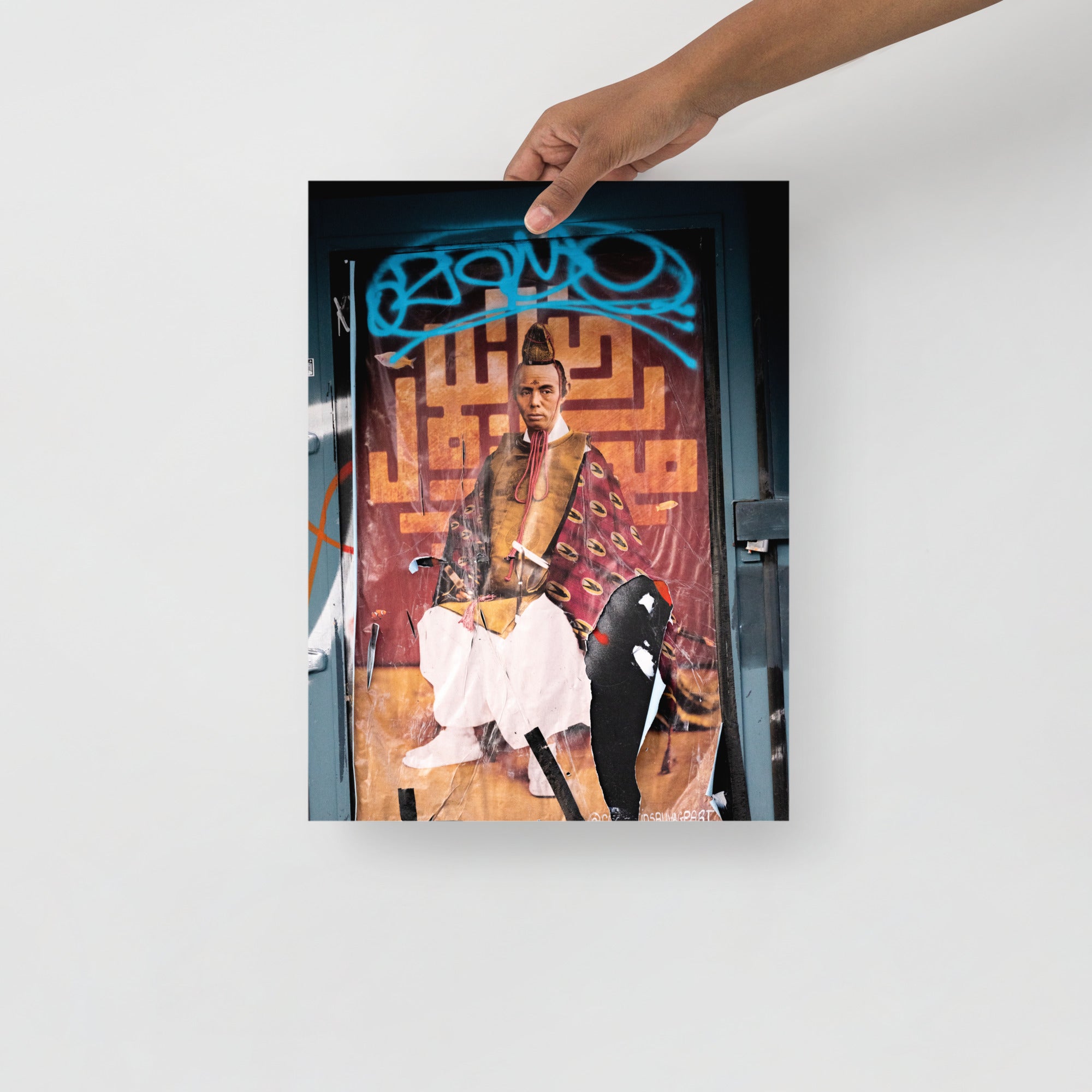 Poster mural - Samouraï – Photographie d'art – Poster photo, poster XXL, photographie murale et des posters muraux unique au monde. La boutique de posters créée par Yann Peccard un Photographe français.