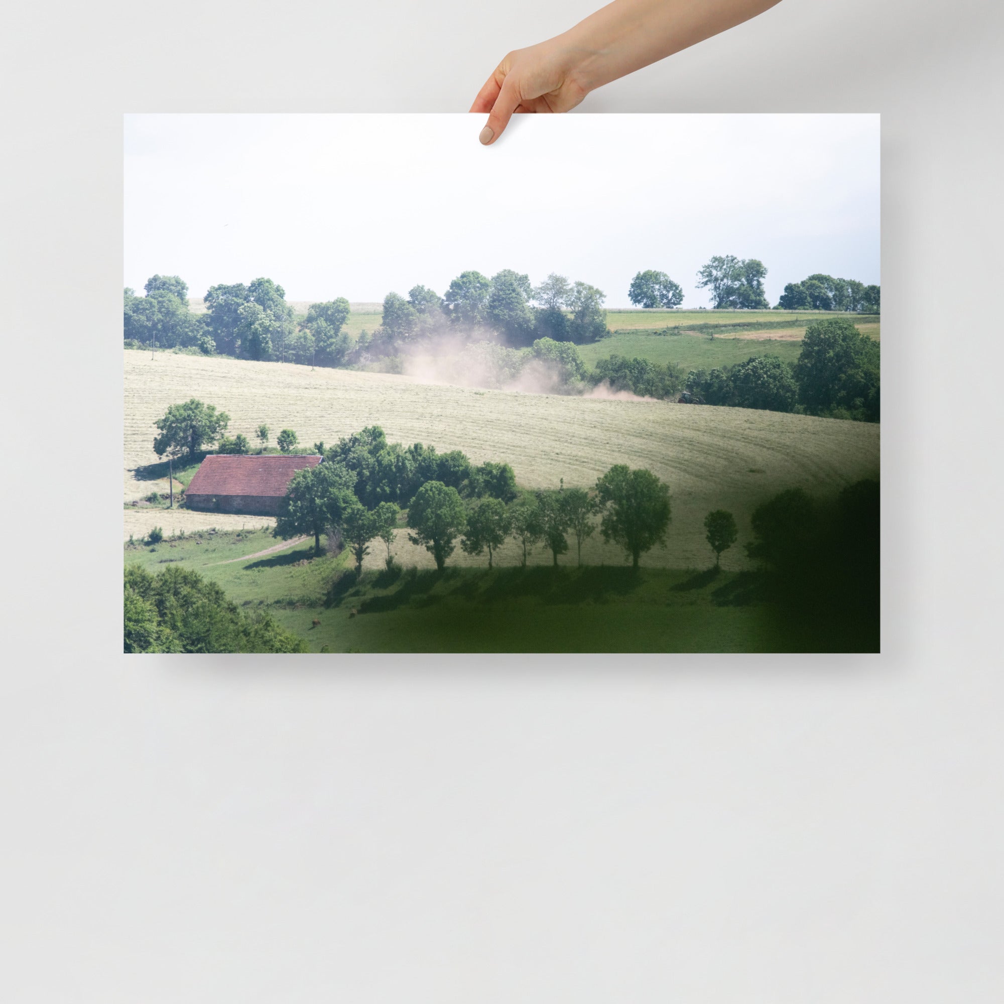 Poster mural - Auvergne N05 – Photographie de paysage – Poster photo, poster XXL, Photo d’art, photographie murale et des posters muraux des photographies de rue unique au monde. La boutique de posters créée par un Photographe français.