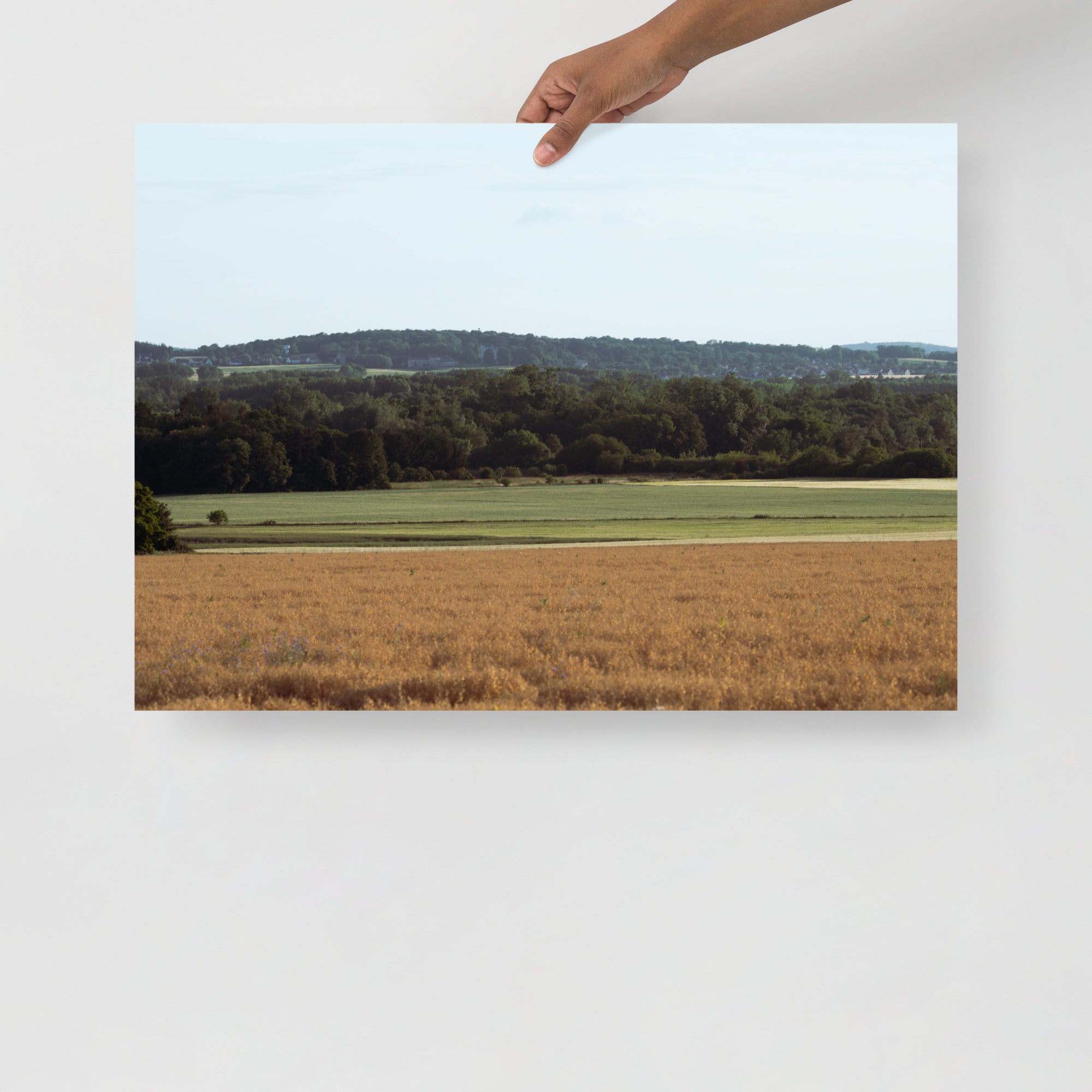 Poster mural - Campagne N02 – Photographie paysage – Poster photo, poster XXL, Photo d’art, photographie murale et des posters muraux des photographies de rue unique au monde. La boutique de posters créée par un Photographe français.