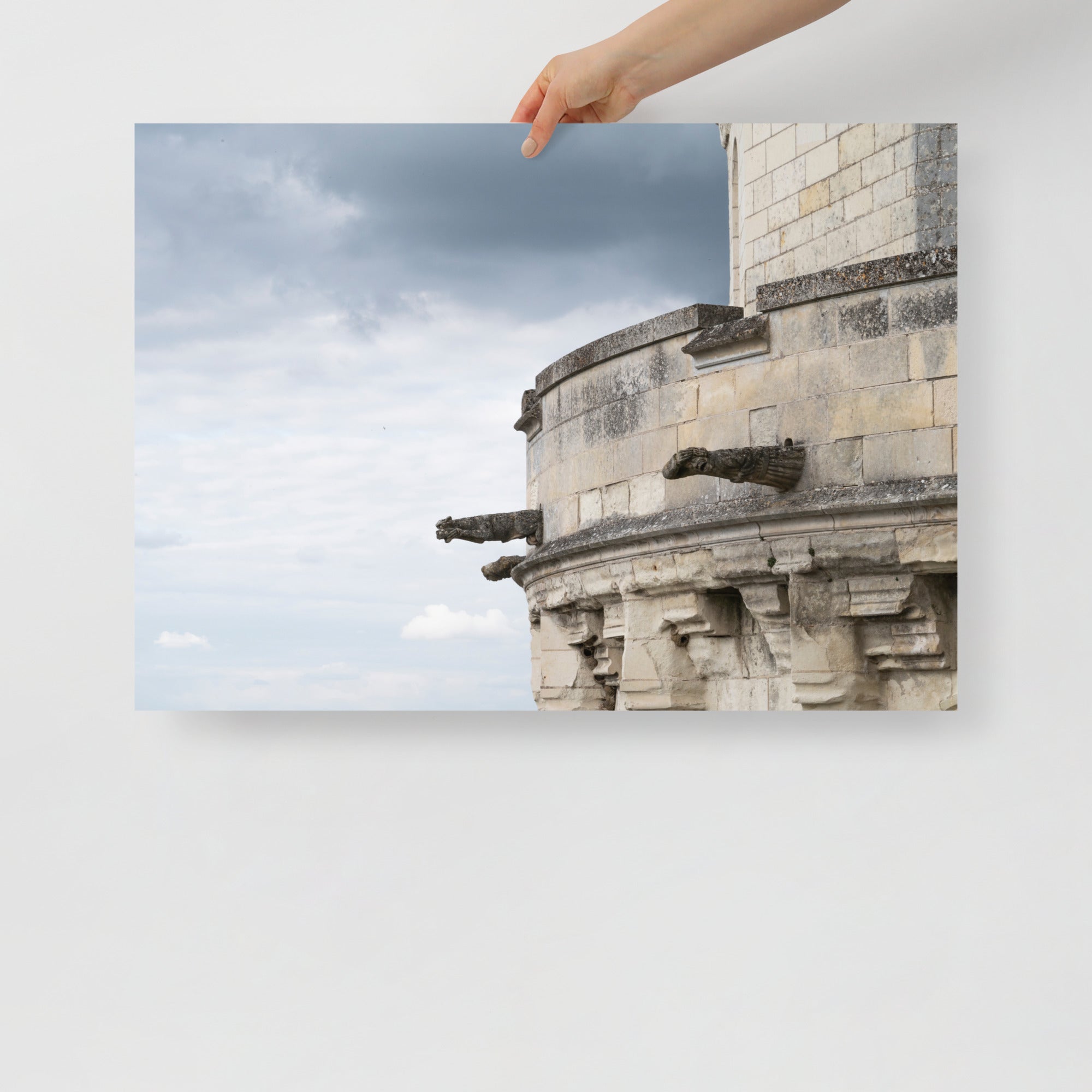 Poster mural - Château royal d'Amboise N01 – Photographie de France – Poster photo, poster XXL, Photo d’art, photographie murale et des posters muraux des photographies de rue unique au monde. La boutique de posters créée par un Photographe français.