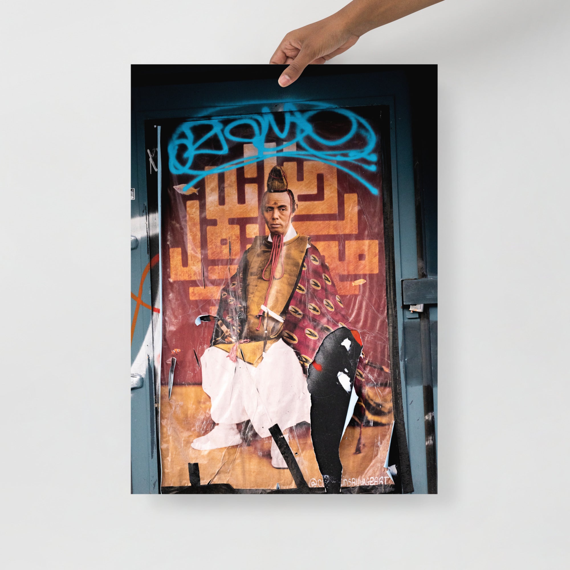 Poster mural - Samouraï – Photographie d'art – Poster photo, poster XXL, photographie murale et des posters muraux unique au monde. La boutique de posters créée par Yann Peccard un Photographe français.
