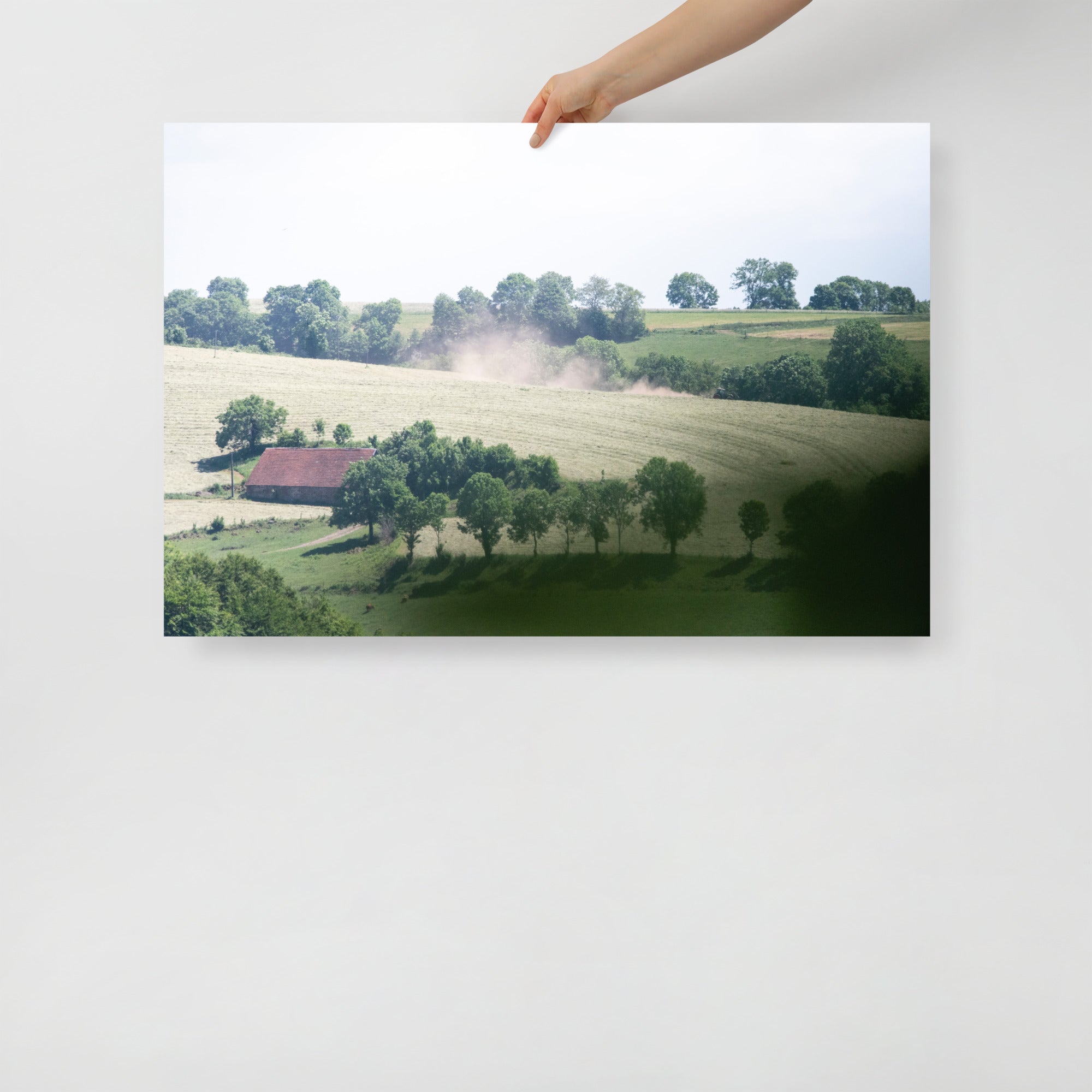 Poster mural - Auvergne N05 – Photographie de paysage – Poster photo, poster XXL, Photo d’art, photographie murale et des posters muraux des photographies de rue unique au monde. La boutique de posters créée par un Photographe français.