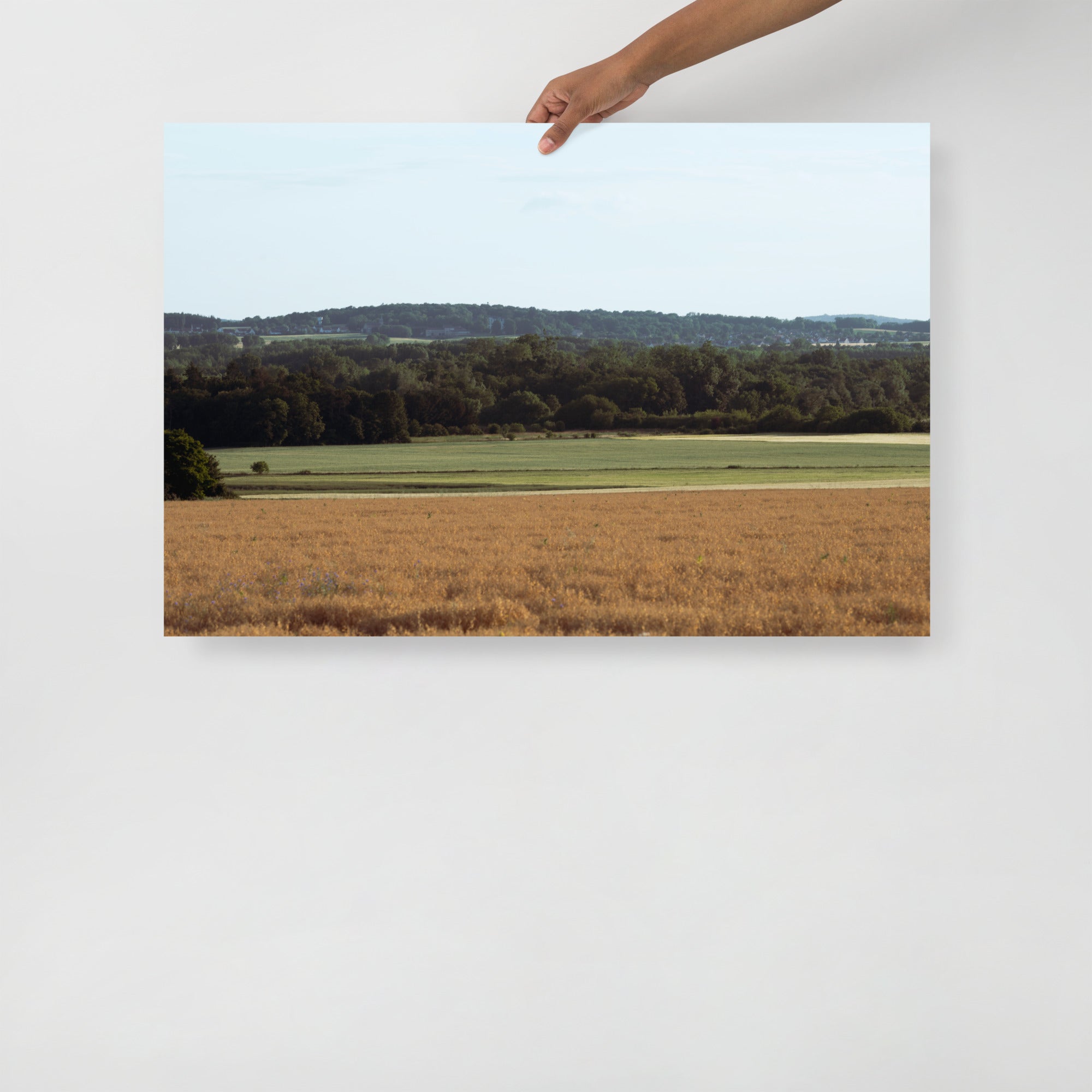 Poster mural - Campagne N02 – Photographie paysage – Poster photo, poster XXL, Photo d’art, photographie murale et des posters muraux des photographies de rue unique au monde. La boutique de posters créée par un Photographe français.