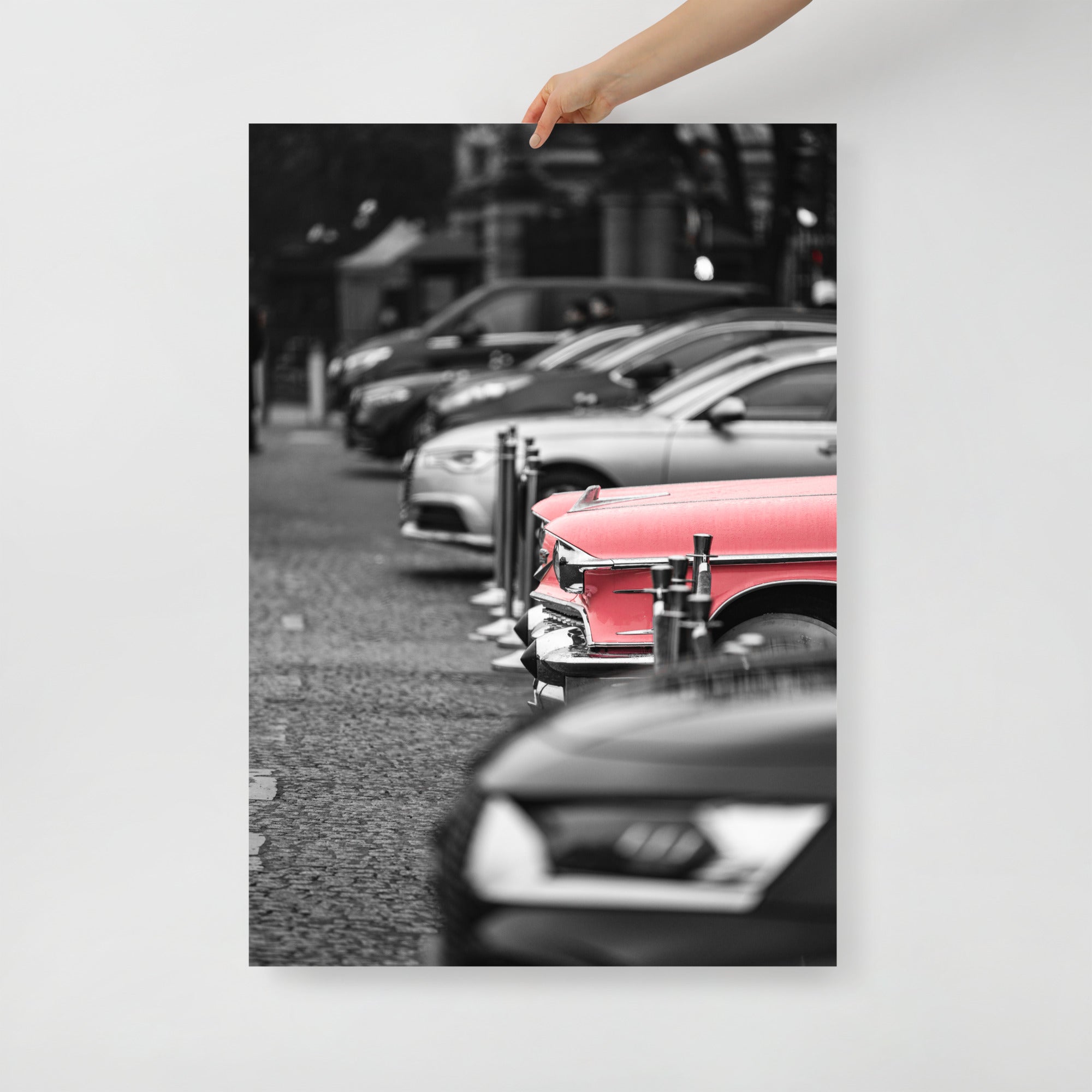 Poster mural - Cadillac Eldorado – Photographie de voiture – Poster photo, poster XXL, Photo d’art, photographie murale et des posters muraux des photographies de rue unique au monde. La boutique de posters créée par un Photographe français.