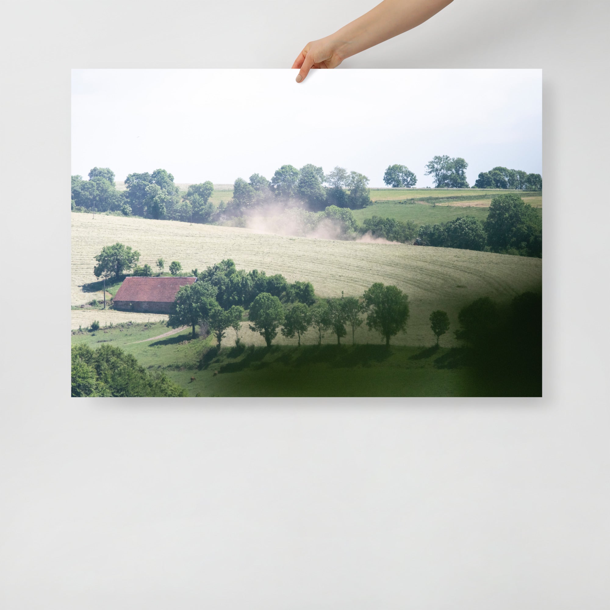 Poster mural - Auvergne N05 – Photographie de paysage – Poster photo, poster XXL, Photo d’art, photographie murale et des posters muraux des photographies de rue unique au monde. La boutique de posters créée par un Photographe français.