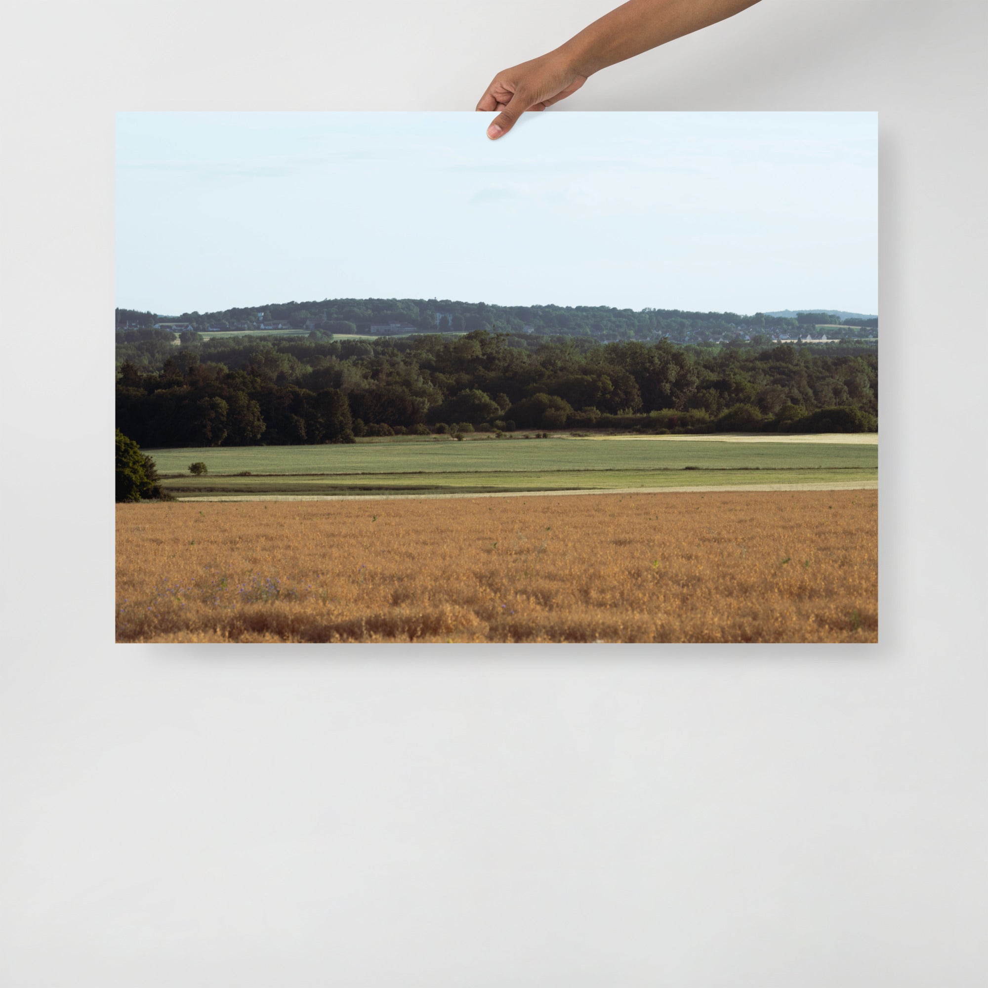 Poster mural - Campagne N02 – Photographie paysage – Poster photo, poster XXL, Photo d’art, photographie murale et des posters muraux des photographies de rue unique au monde. La boutique de posters créée par un Photographe français.