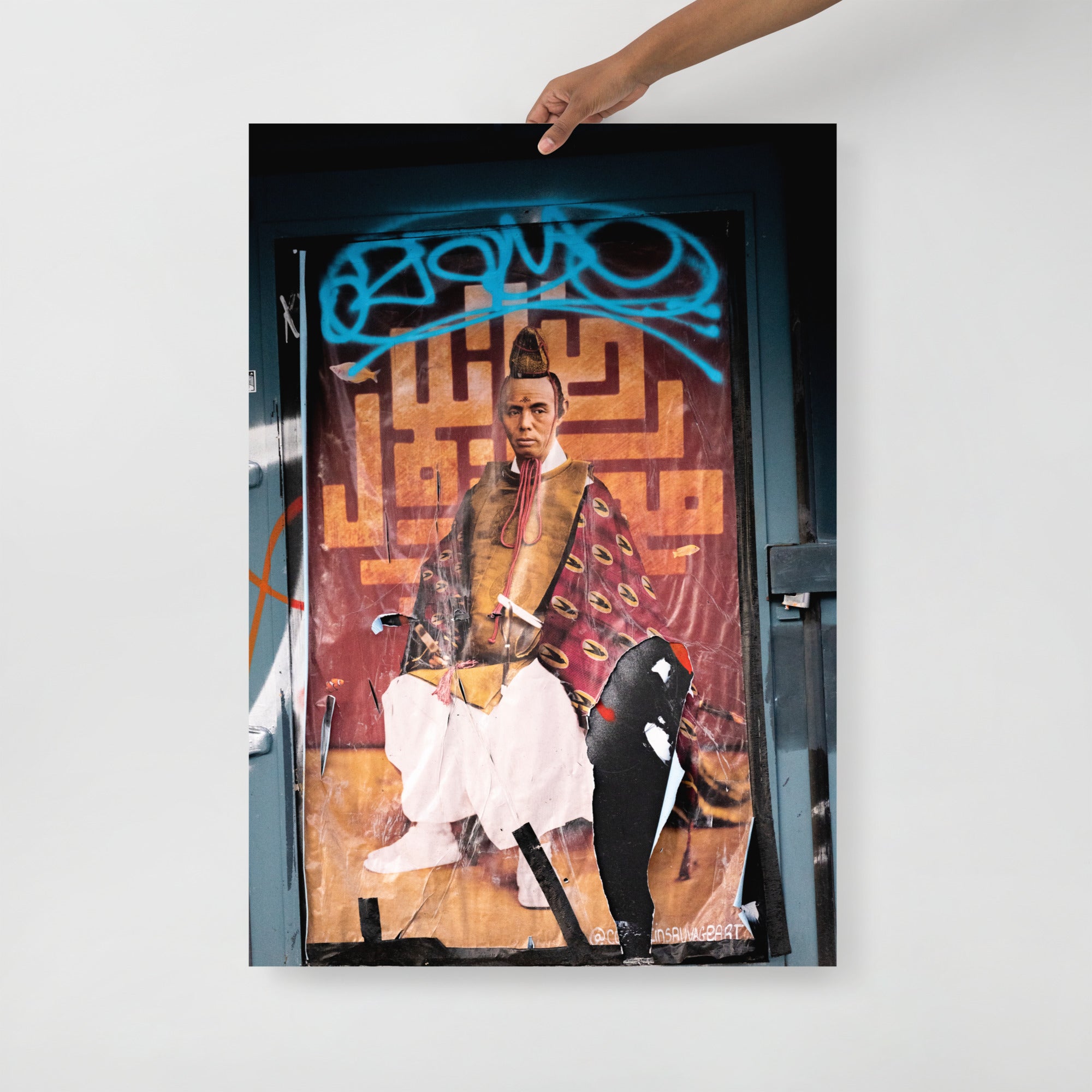 Poster mural - Samouraï – Photographie d'art – Poster photo, poster XXL, photographie murale et des posters muraux unique au monde. La boutique de posters créée par Yann Peccard un Photographe français.