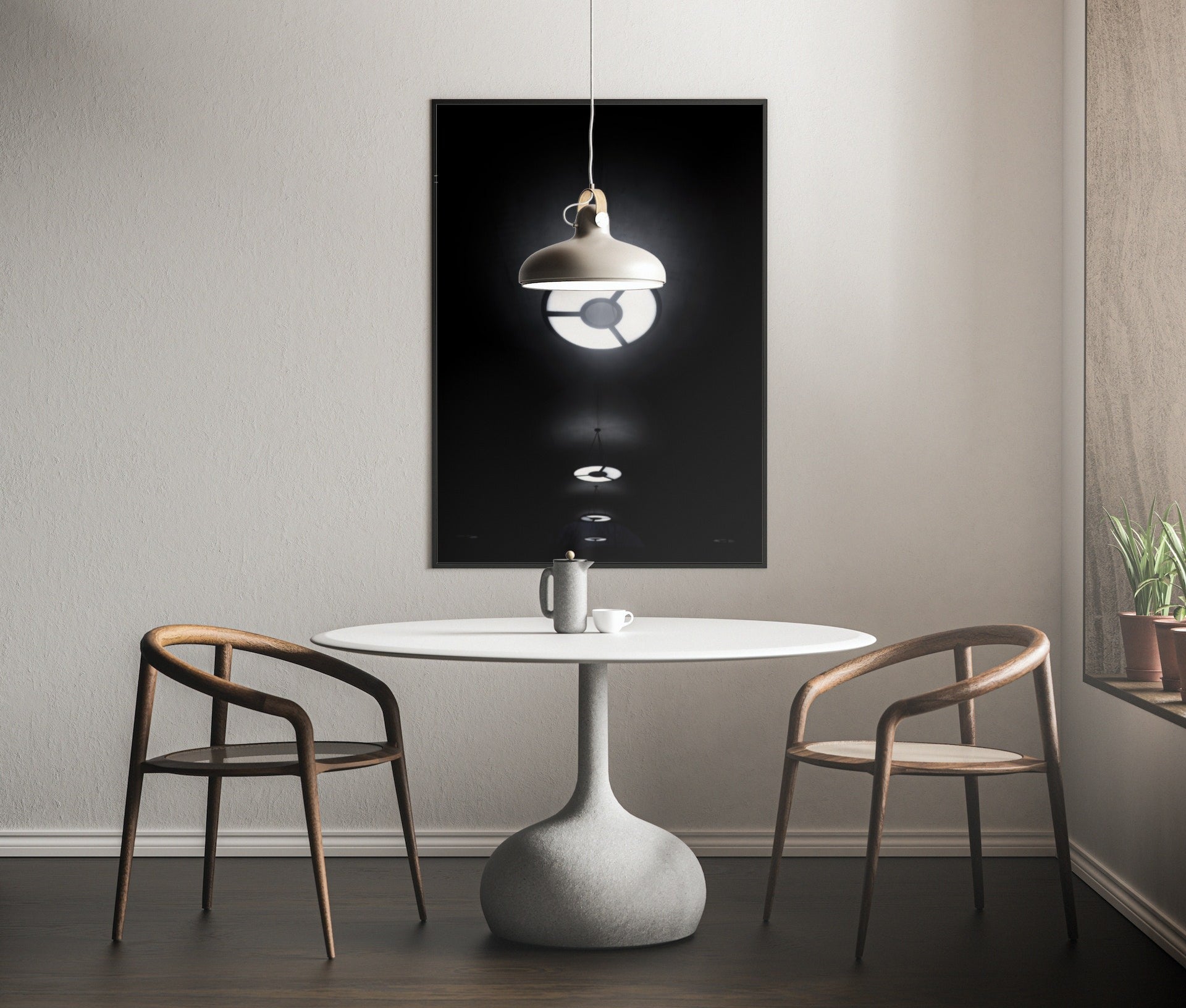 Poster mural - Soucoupes – Photographie d'art – Poster photo, poster XXL, photographie murale et des posters muraux unique au monde. La boutique de posters créée par Yann Peccard un Photographe français.